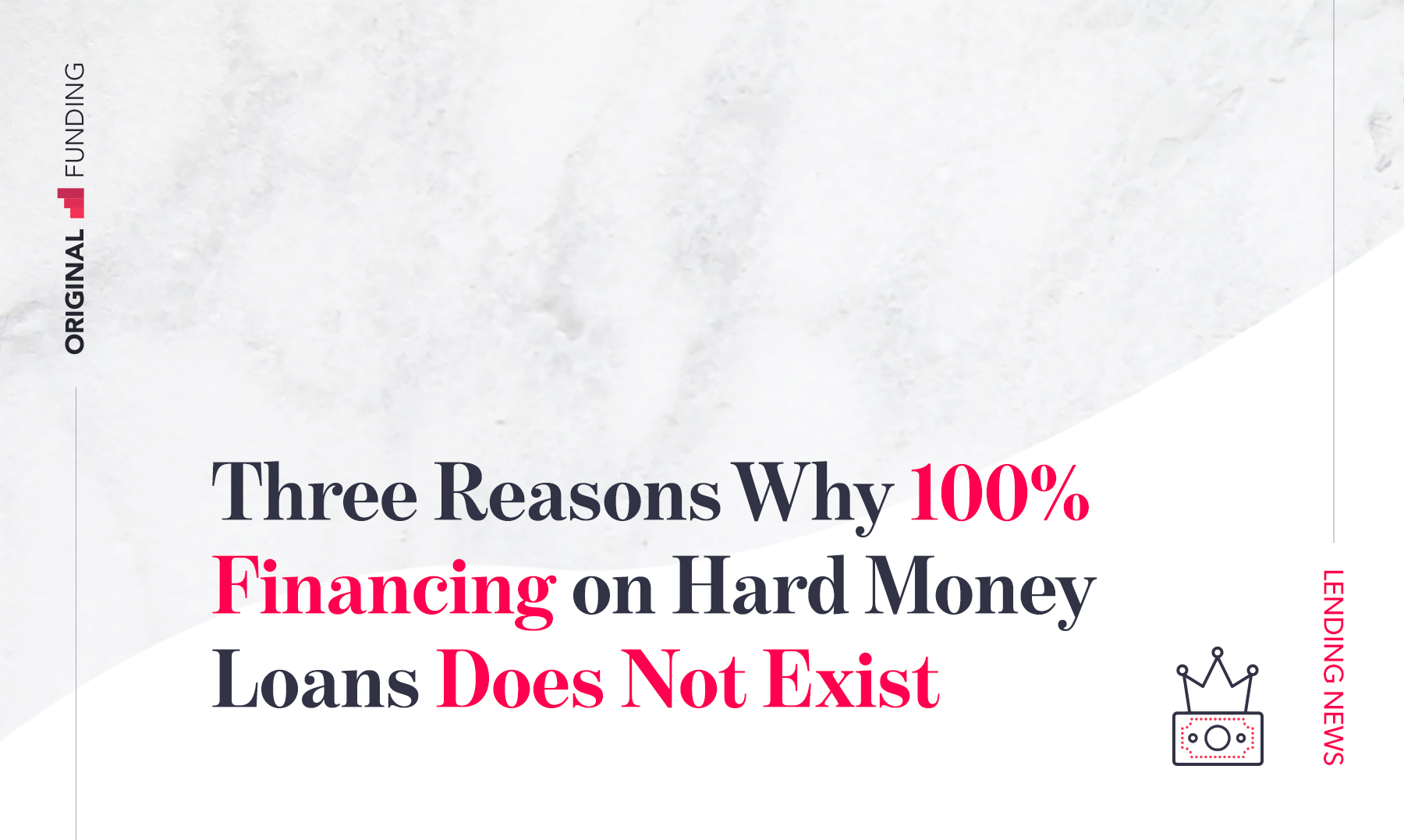 Three Reasons Why % Financing on Hard Money Loans Does Not Exist Three Reasons Why % Financing on Hard Money Loans Does Not Exist